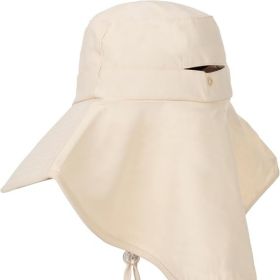 Sun Hats for Women Men - Sun Protection Beach Hat Wide-Brim Hiking Fishing Hat with Neck Flap